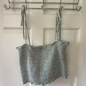 Millie and Molly cropped floral top